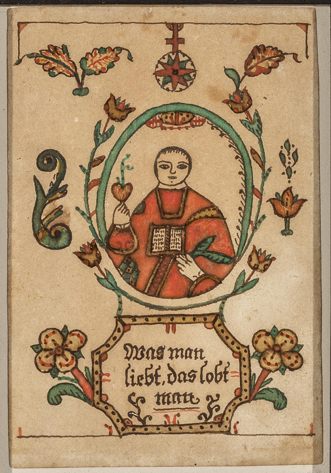 2013.0031.026 A Fraktur, view 1