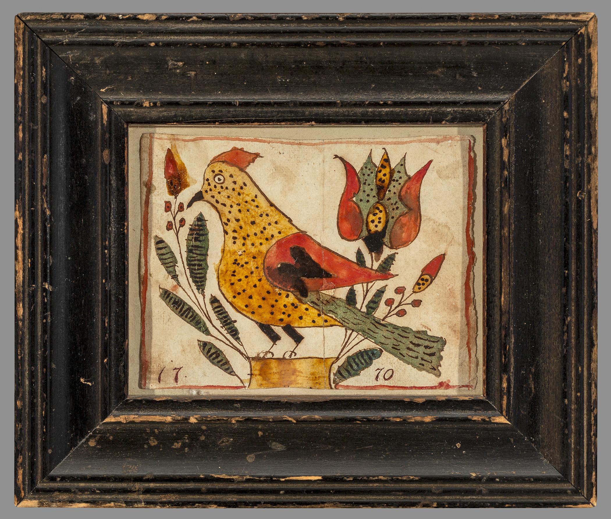 2013.0031.031 A Fraktur, B Frame, view 1
