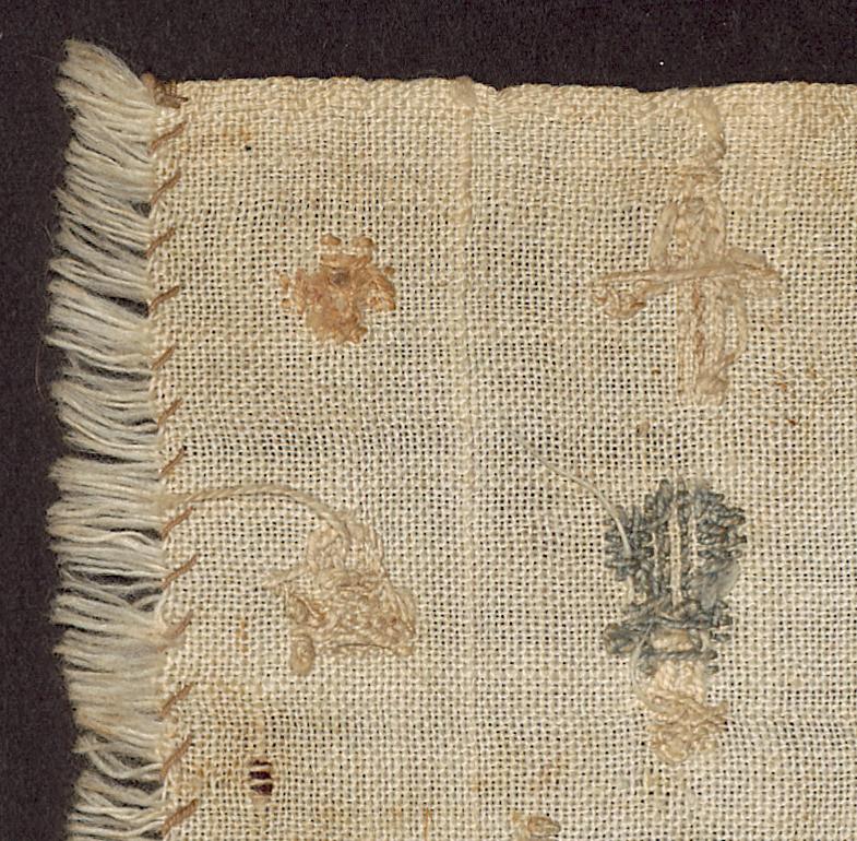 2013.0031.138 Sampler, Verso Detail 4