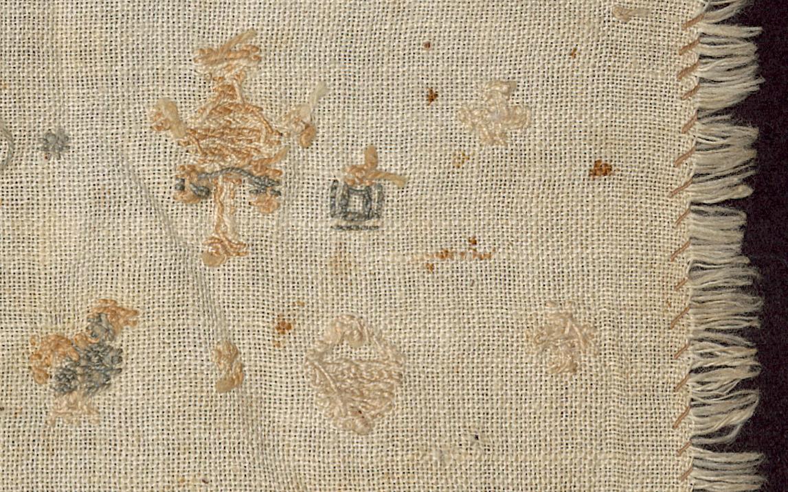 2013.0031.138 Sampler, Verso Detail 5