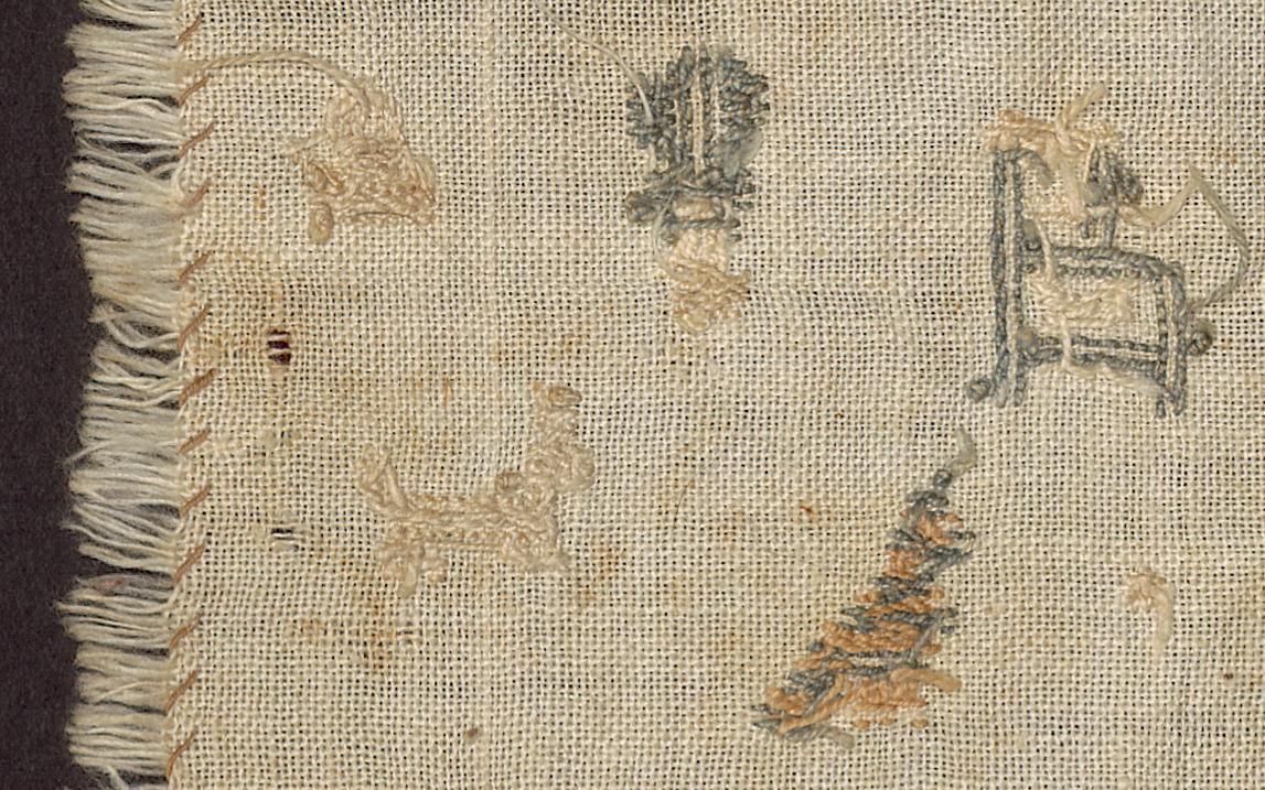 2013.0031.138 Sampler, Verso Detail 6