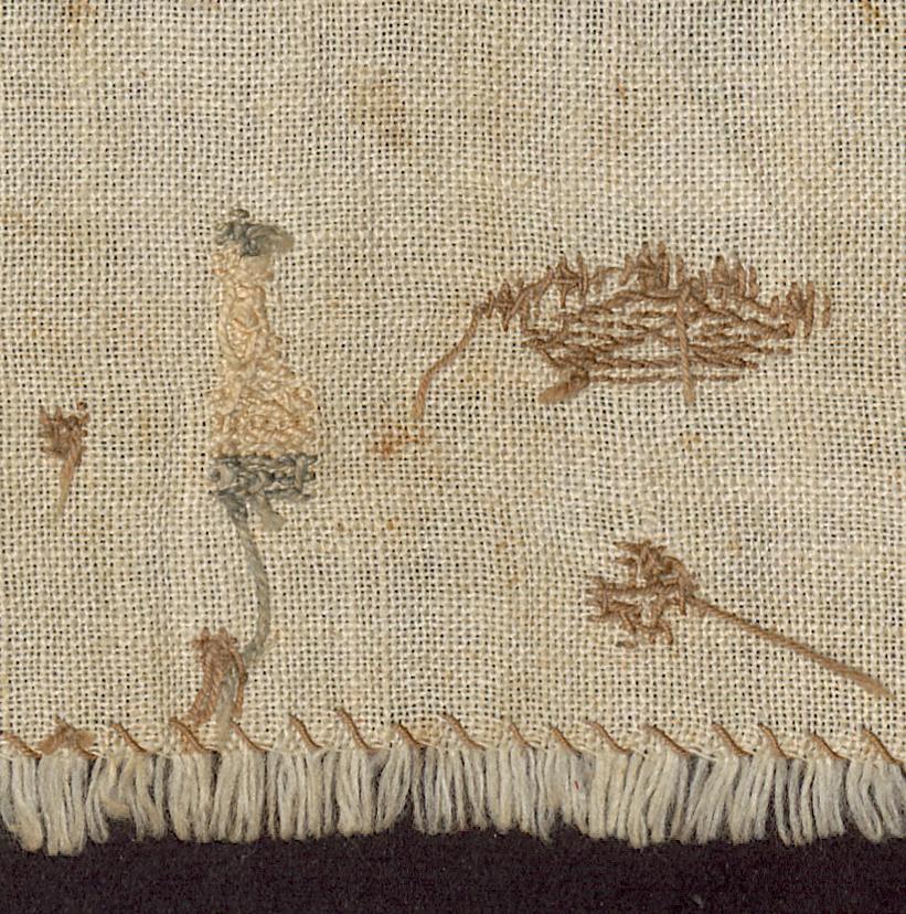 2013.0031.138 Sampler, Verso Detail 10