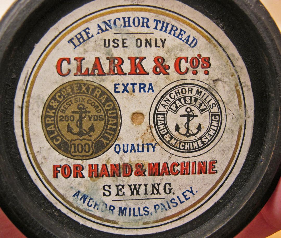 2011.0051.003 A, B label, Tool (for sewing), Thread holder