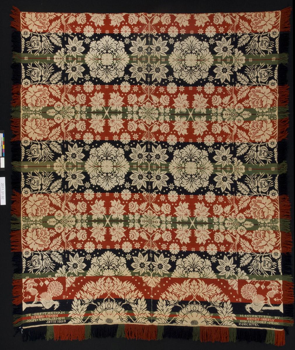 2011.0051.092 Bedcover, side 1