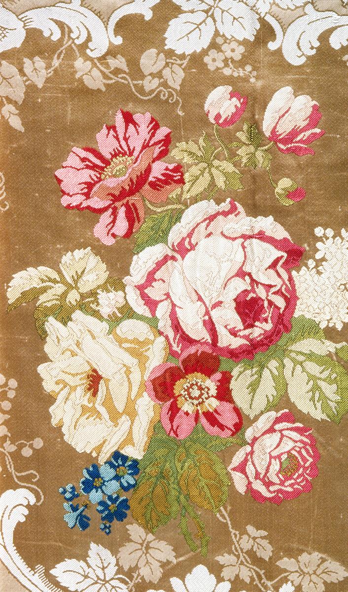 1958.0600 Woven Textile, Pattern Detail 3