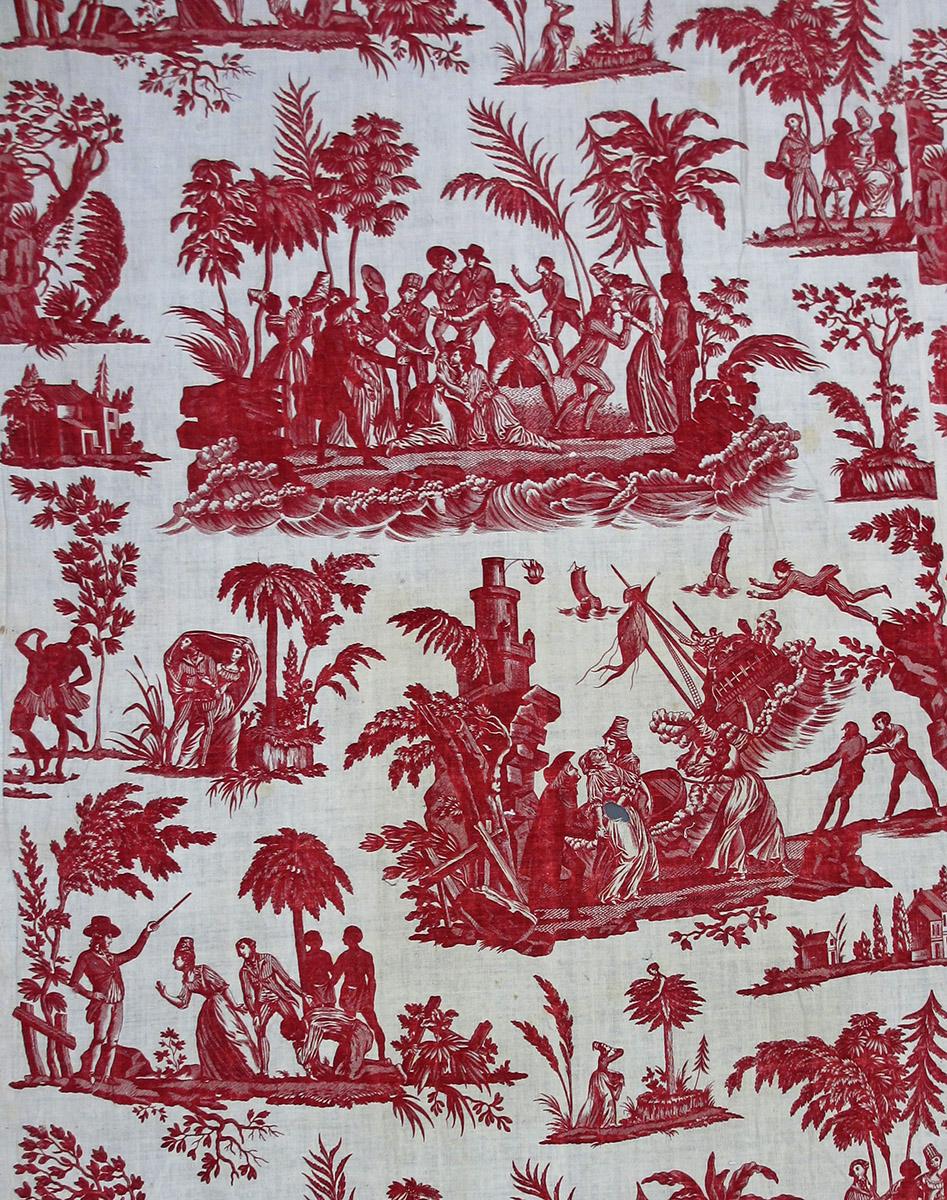 T156 Textile, printed, design repeat