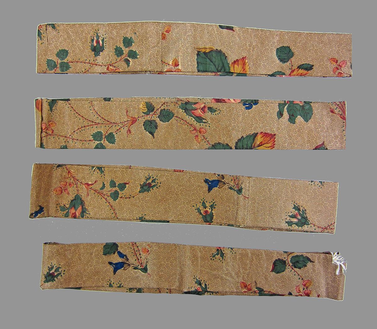 1967.0076.007-.010 Textile, printed overall
