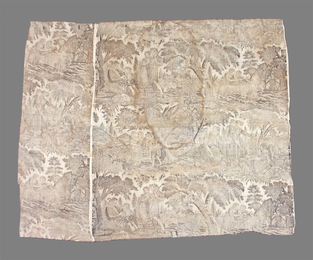 1959.0086 textile, printed reverse