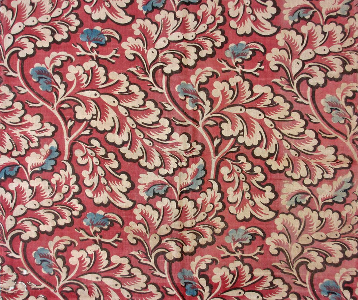 T2206 Textile, printed design repeat