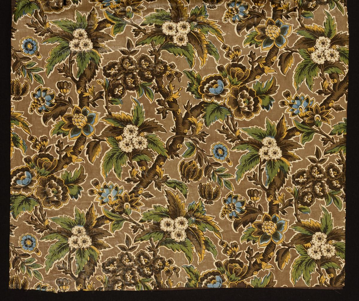 1959.0087.003 Textile, printed, detail, Book image C160