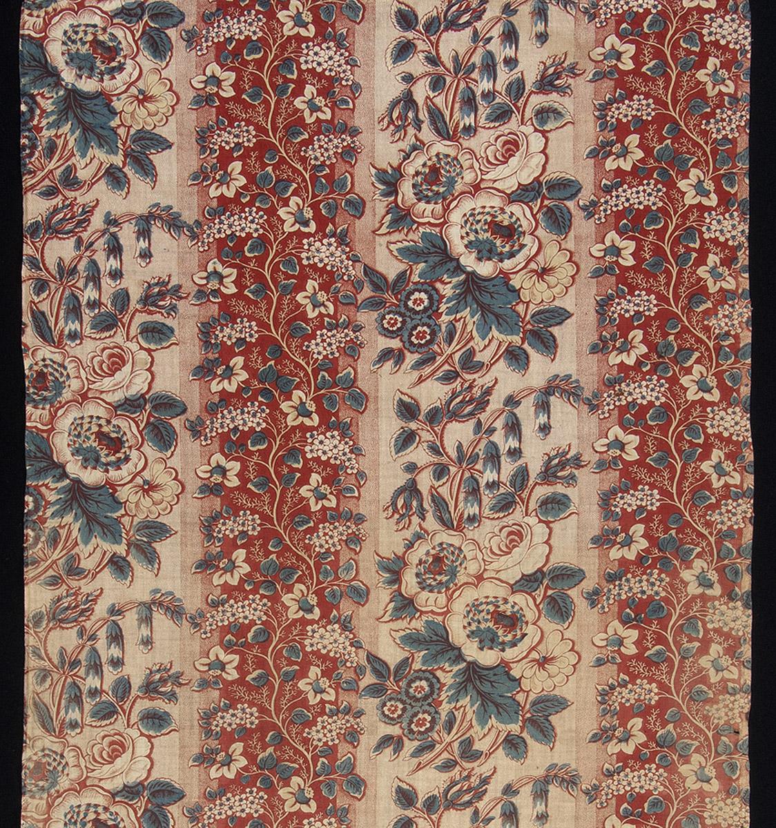 1959.0087.005 Textile, printed, detail 2