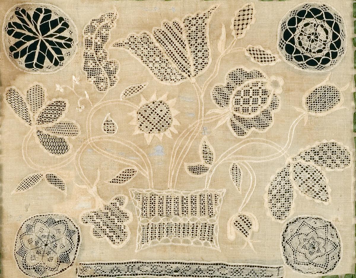 1959.0089 A Sampler, Detail