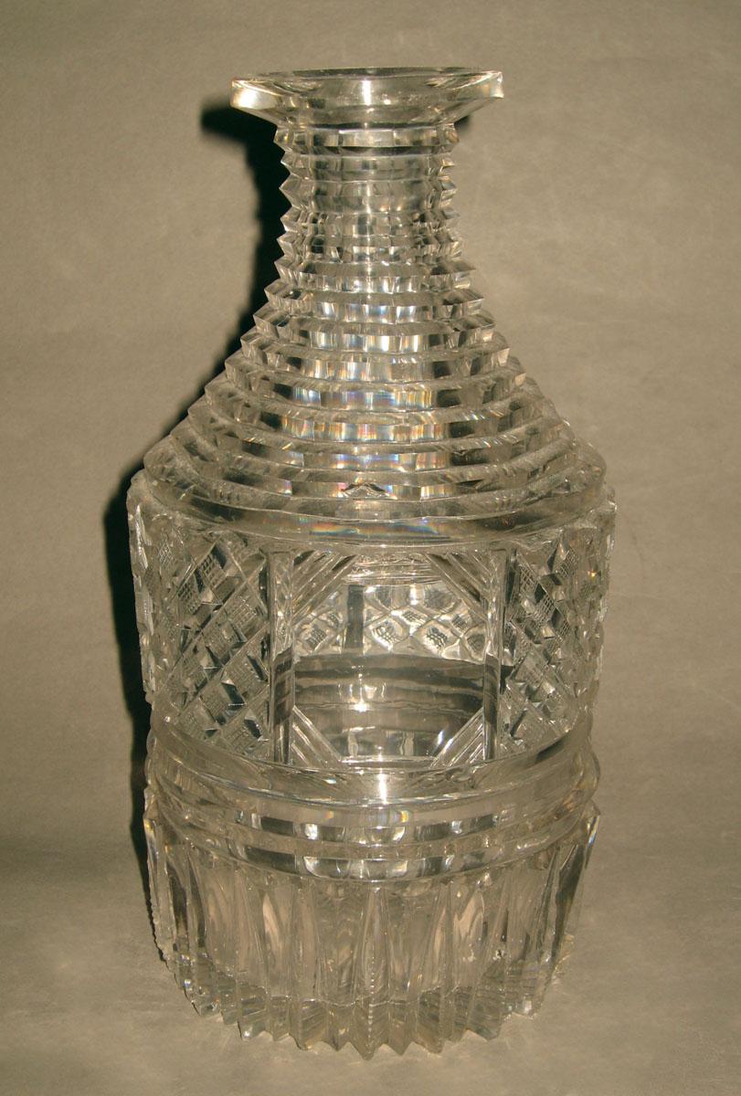 1953.0001.001 A Cut glass decanter