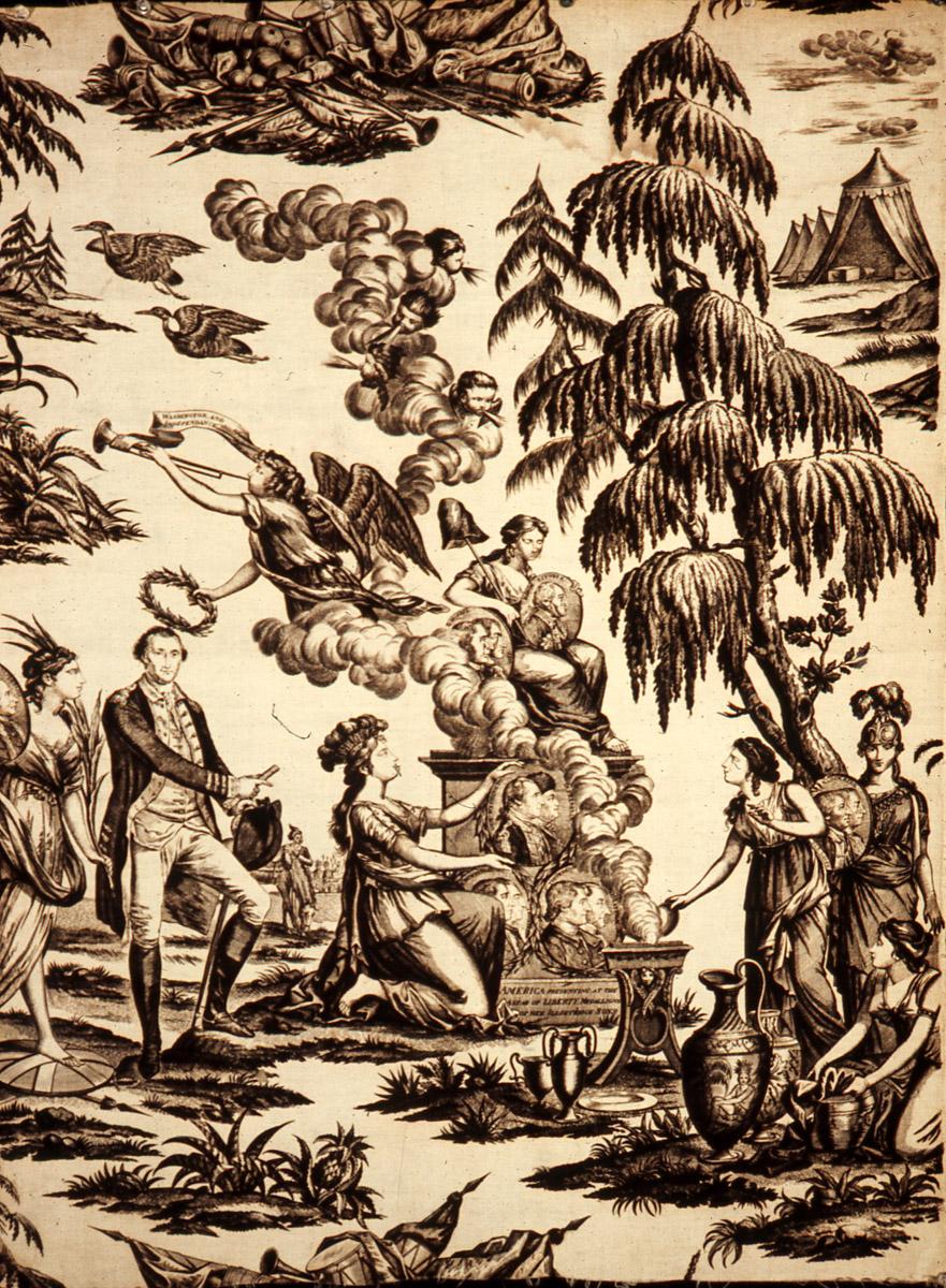T115 Textile, printed, design repeat