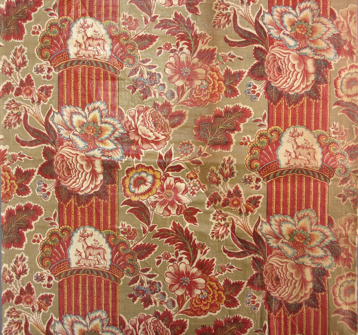 T64 textile, printed design repeat