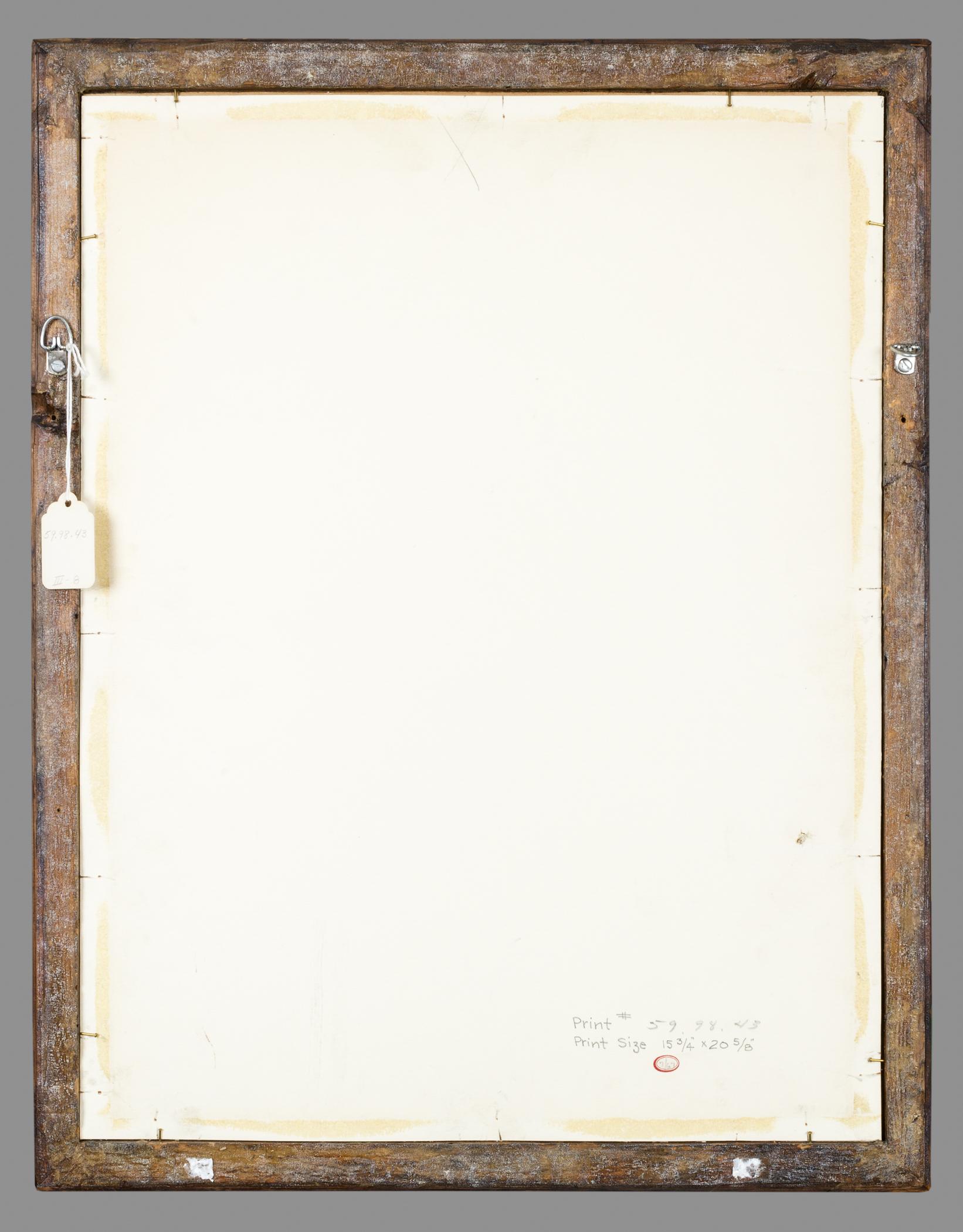 1959.0098.043 Frame, reverse
