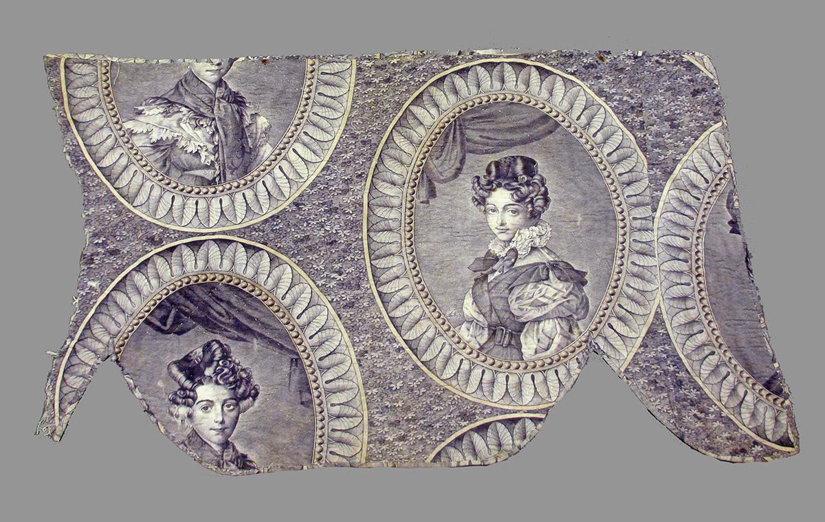 1962.0195.009 Textile, printed obverse