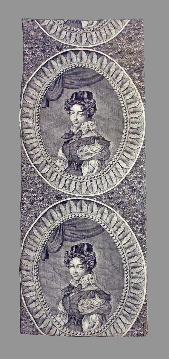 1962.0195.012 Textile, printed obverse