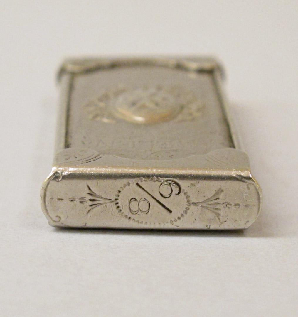 2012.0024.004 inscription 1, Tool (for sewing), Needle case
