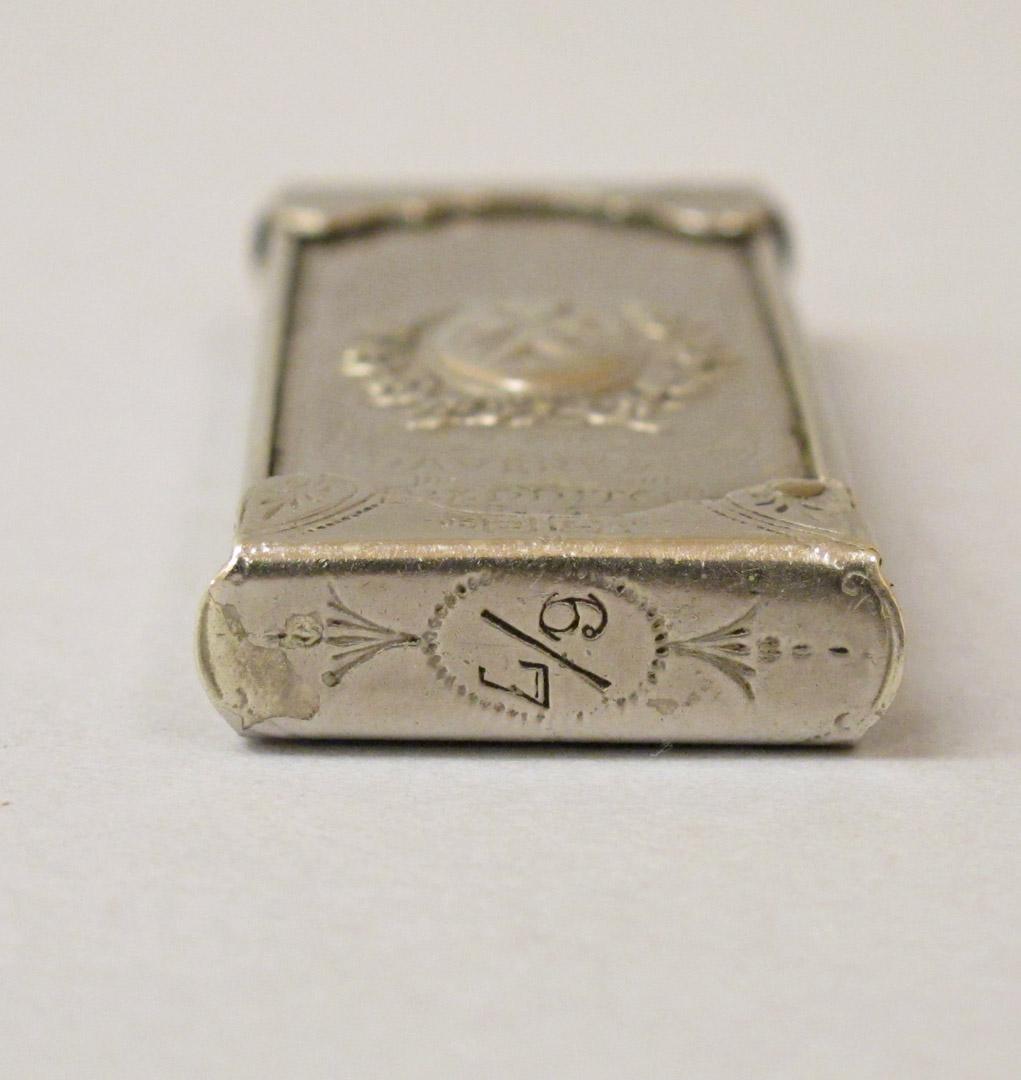 2012.0024.004 inscription 2, Tool (for sewing), Needle case