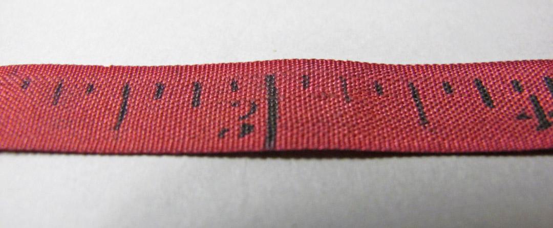 2012.0024.087 detail 3, Tool (for sewing), Tape measure