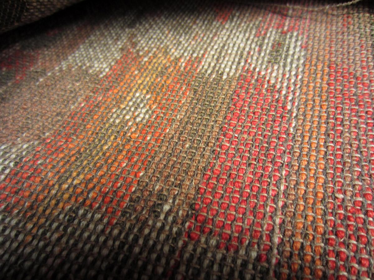 2012.0024.191 Carpet bag, Interior detail