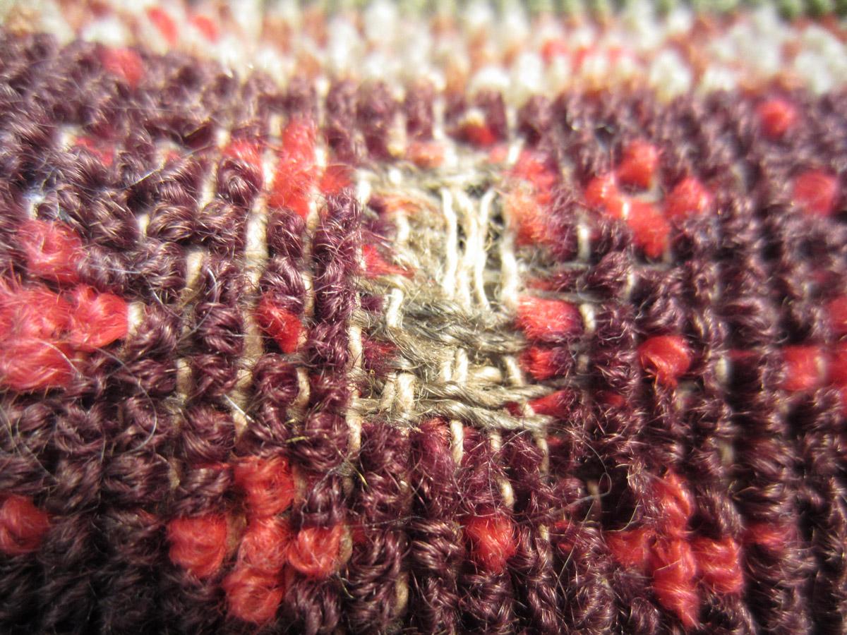 2012.0024.191 Carpet bag, Wear
