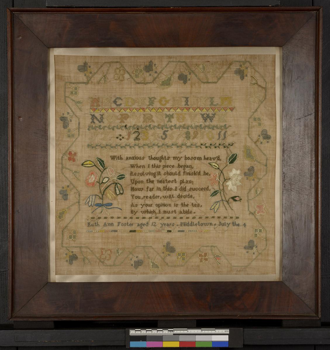 2012.0024.192 A Sampler, B Frame