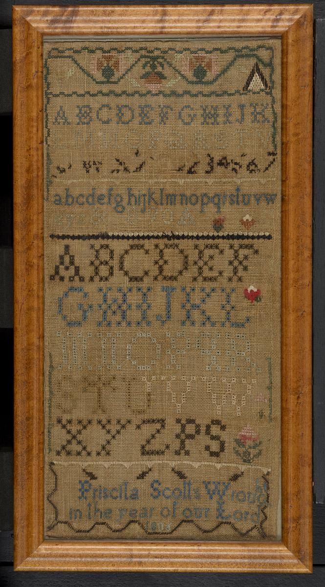2012.0024.193 A, B sampler and frame, view 1