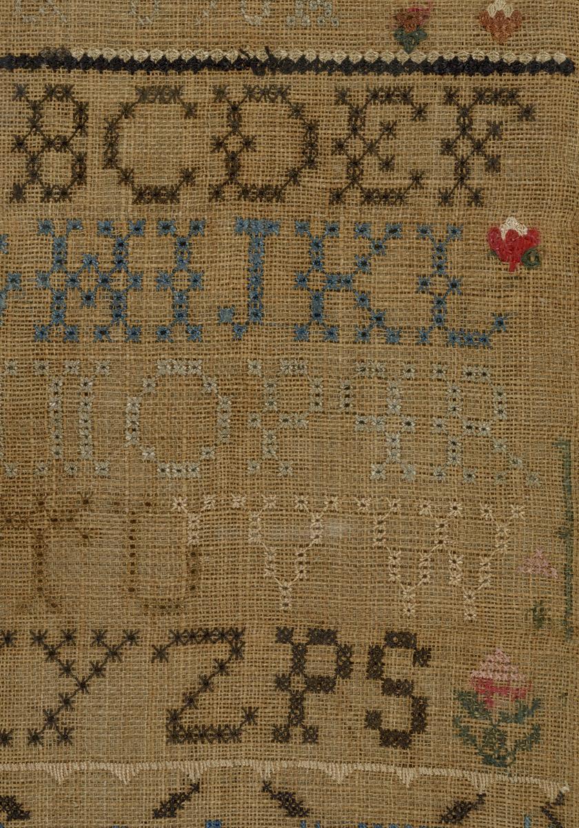 2012.0024.193 A Sampler, detail 2