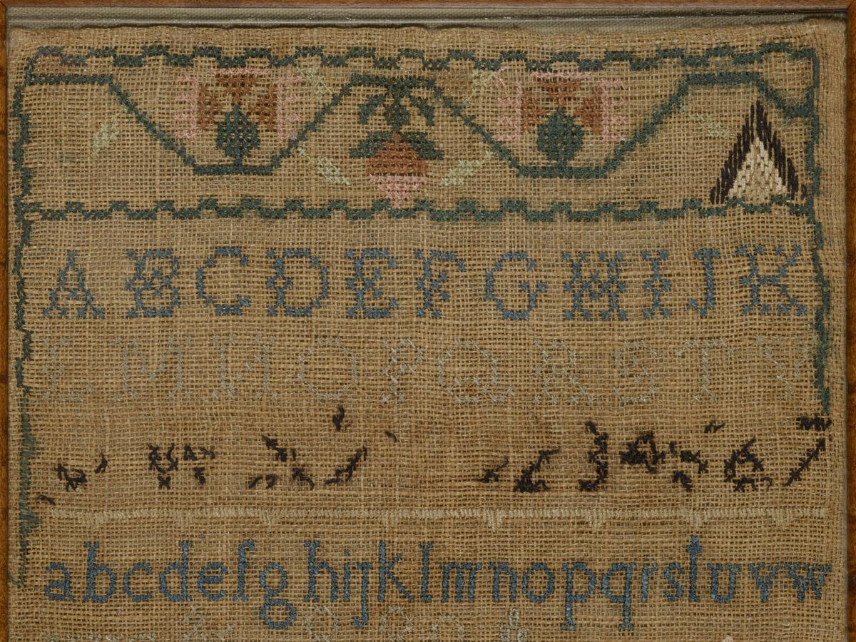 2012.0024.193 A Sampler, detail 3