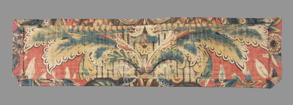 1969.3644.005 textile, printed reverse