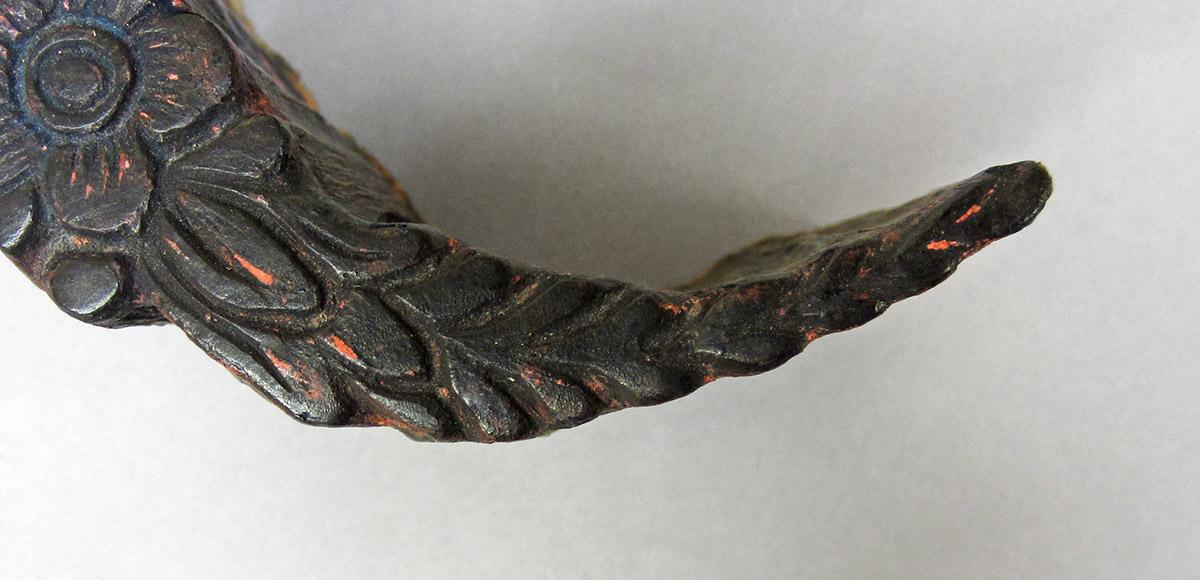1959.0104.004 E, Textile printing block, detail 2