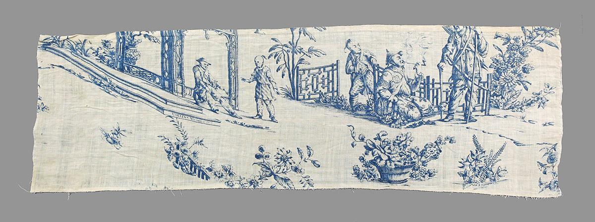 1976.0111.004 textile, printed obverse