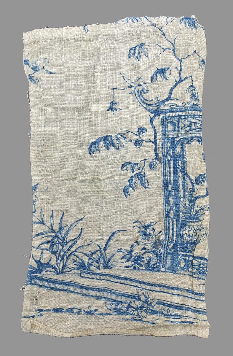 1976.0111.005 textile, printed obverse