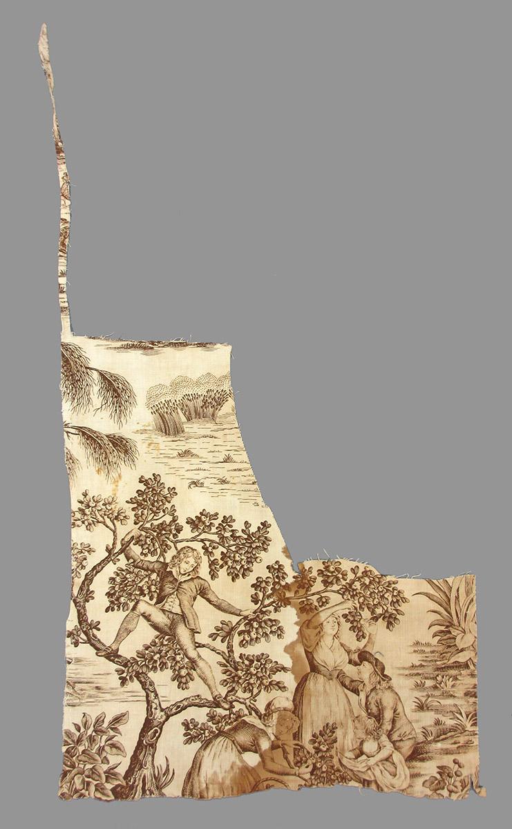 1976.0110.004 textile, printed obverse