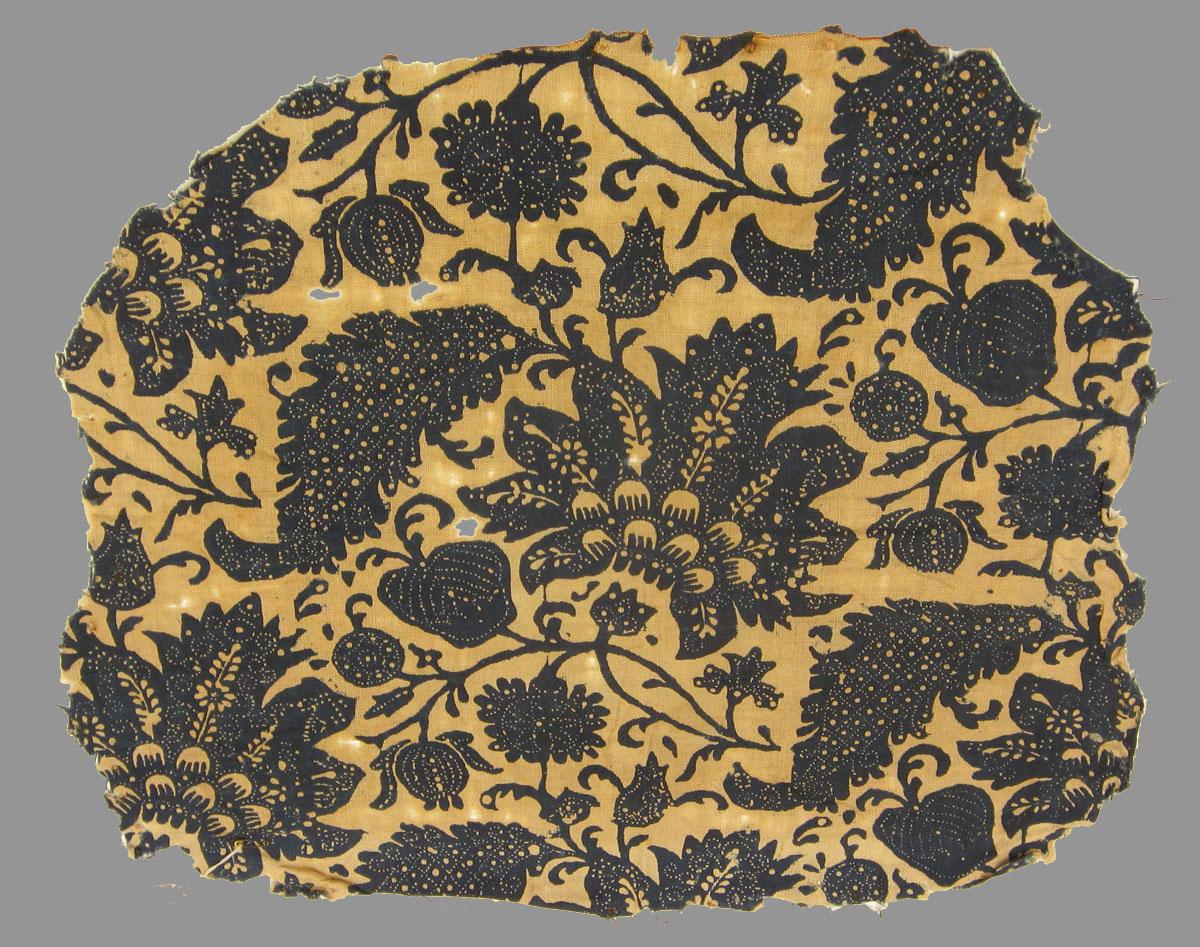 1965.0050 textile, printed obverse
