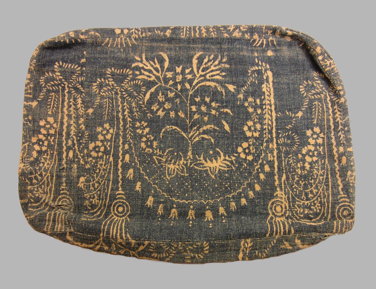 1965.0049 A Textile, printed reverse