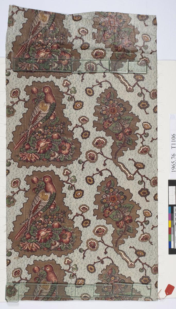 1965.0076 Textile, printed, view 1
