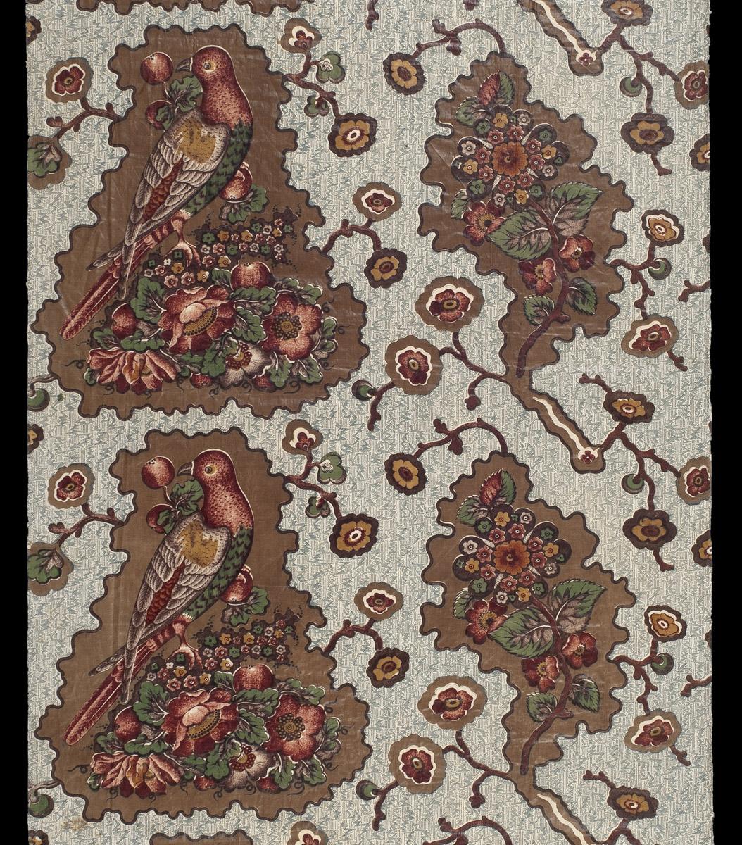 1965.0076 Textile, printed, detail, Book image C307