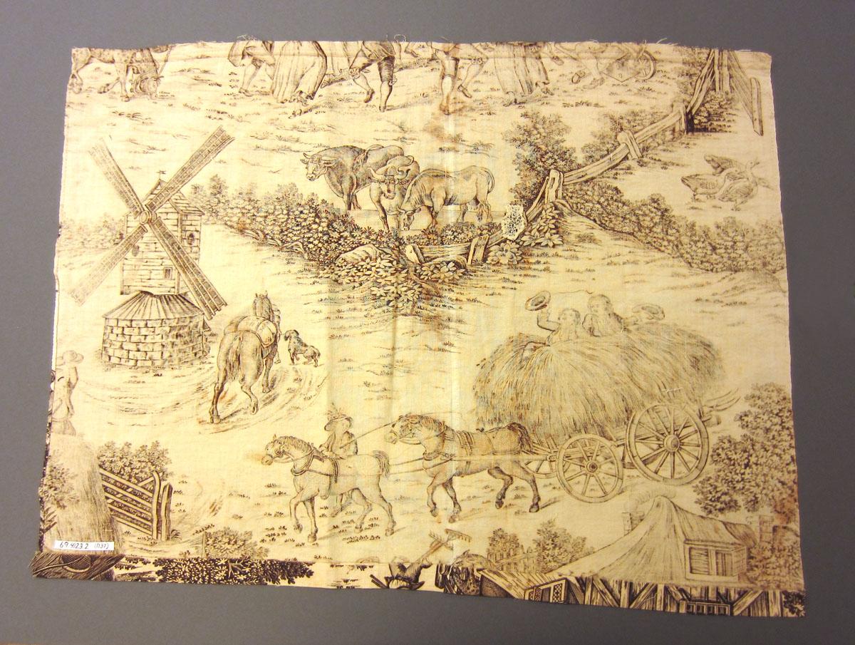 1969.4123.002 Textile, printed reverse