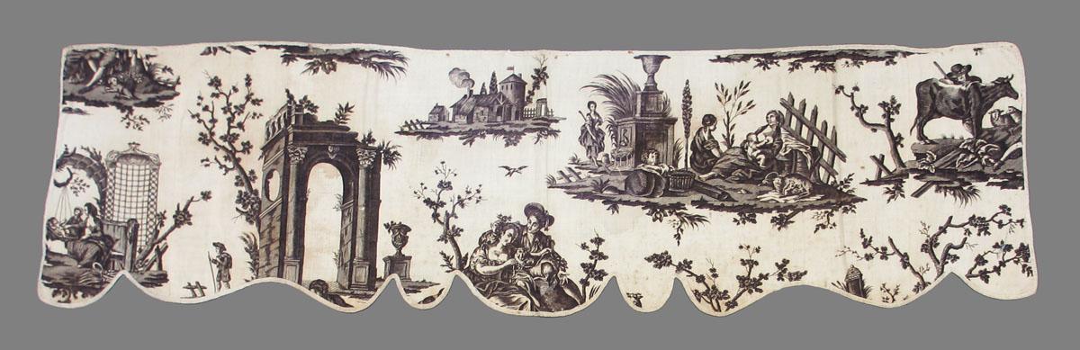 1961.0059 Textile, printed obverse