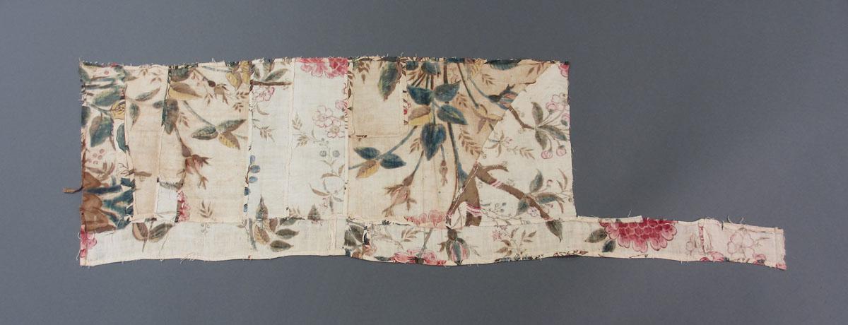 1969.3250.002 Textile, printed reverse