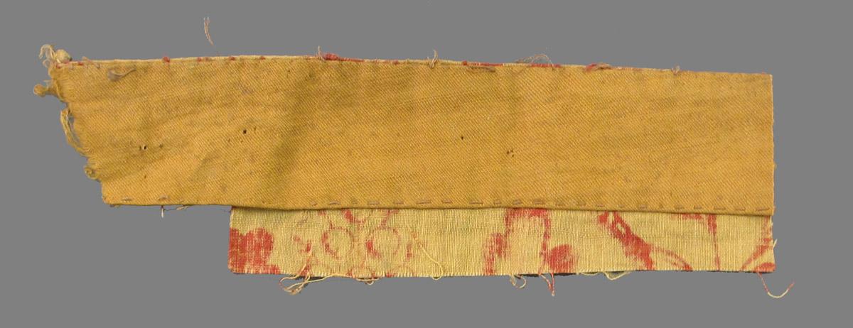 1969.3206.003 textile, printed reverse