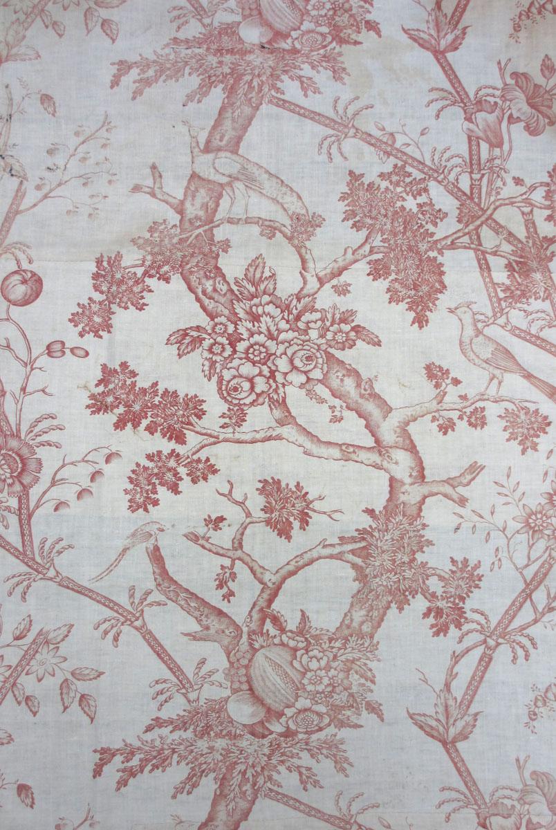 1958.0075.001 A Textile, printed detail
