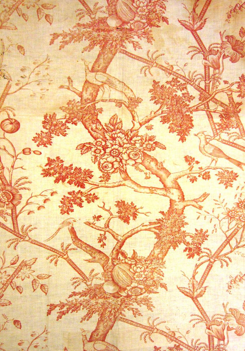 T1082 Textile, printed design repeat