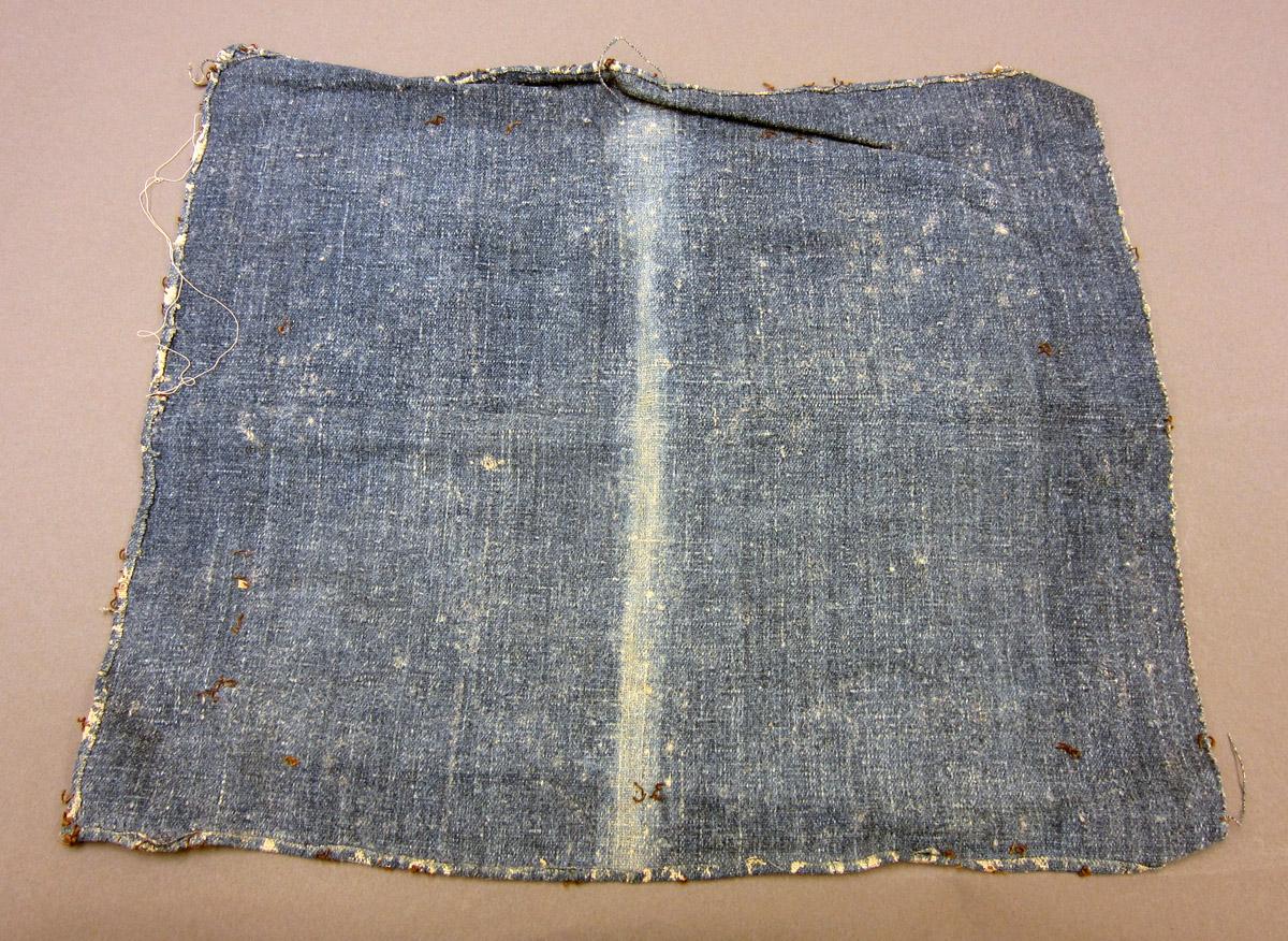1965.0049 D Textile, printed reverse