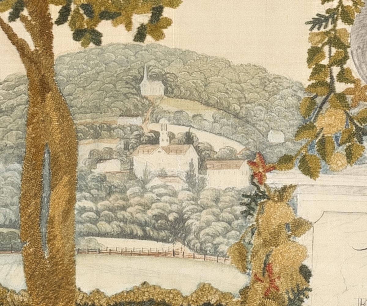 2012.0004.002 A Needlework Picture, Detail 5