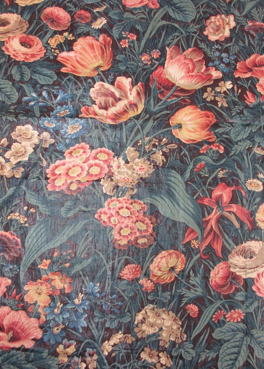 T209 textile, printed design repeat