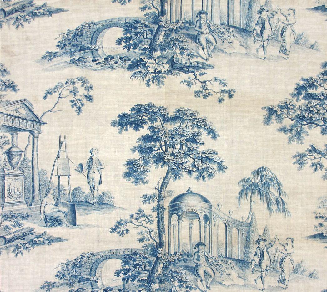 T1148 Textile, printed design repeat